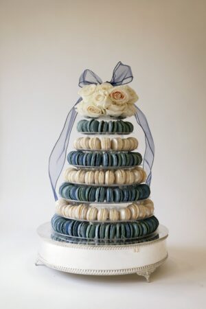 Macaron Tower Wedding Cake