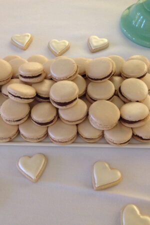 Belgian Chocolate & Salted Caramel Macaron